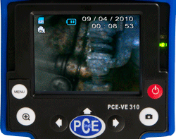 Animación del videoendoscopio PCE-VE 310