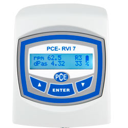 Viscosímetro PCE-RVI 7: Pantalla LCD brillante