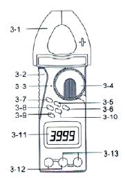 Diagrama del voltimetro CM-9930eff